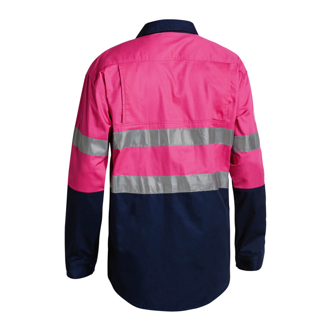 Bisley BS6896 Pink Navy – Back View