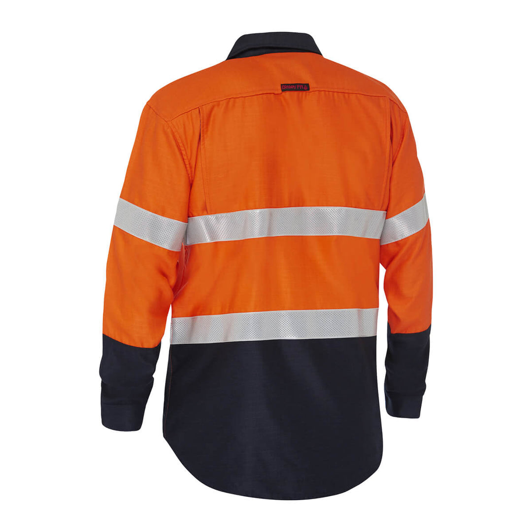 Bisley BS8338T Orange Navy – Back View