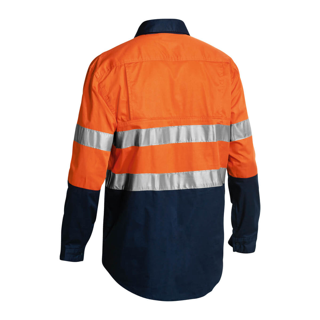 Bisley BSC6896 Orange Navy – Back View