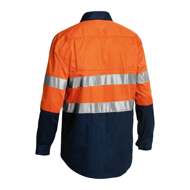 Bisley BSC6896 Orange Navy – Back View