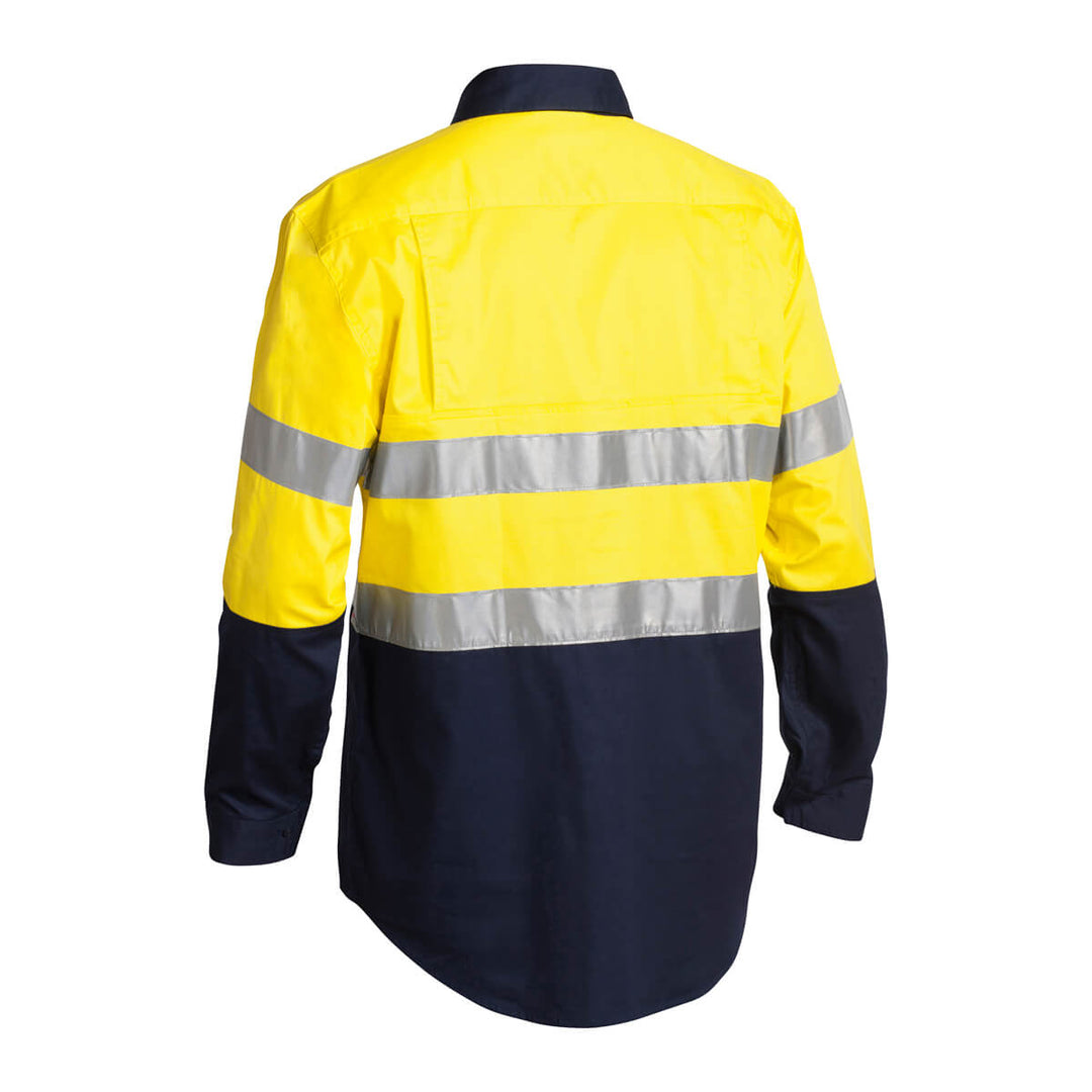 Bisley BSC6896 Yellow Navy – Back View