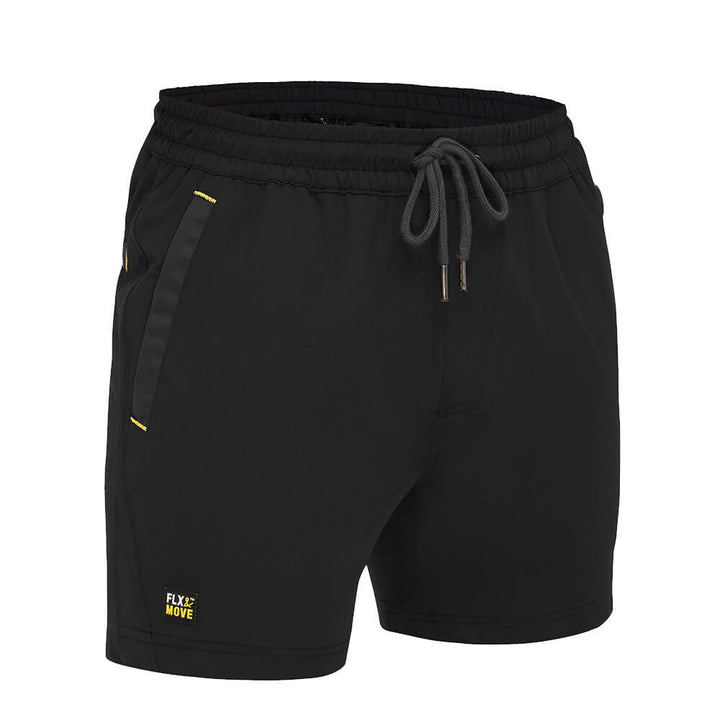 Bisley BSH1331 4-Way Stretch Elastic Waist Shorts Navy