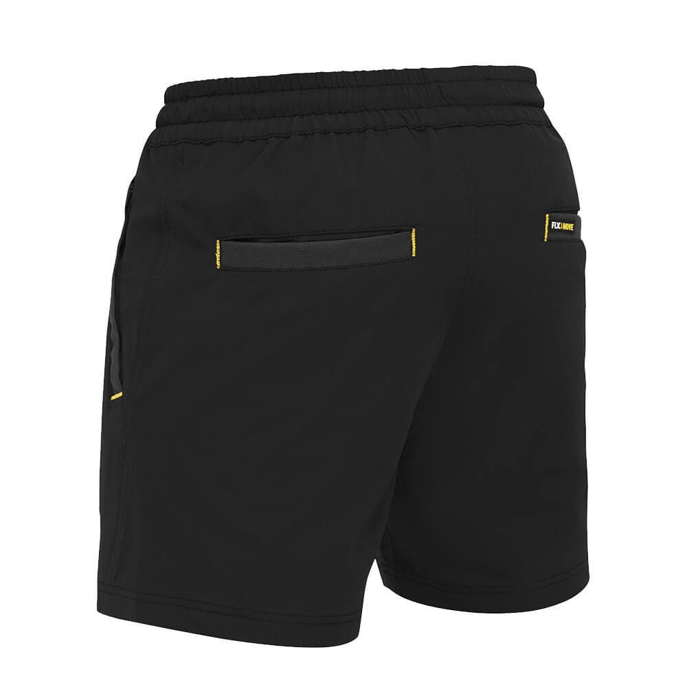 Bisley BSH1331 4-Way Stretch Elastic Waist Shorts Charcoal