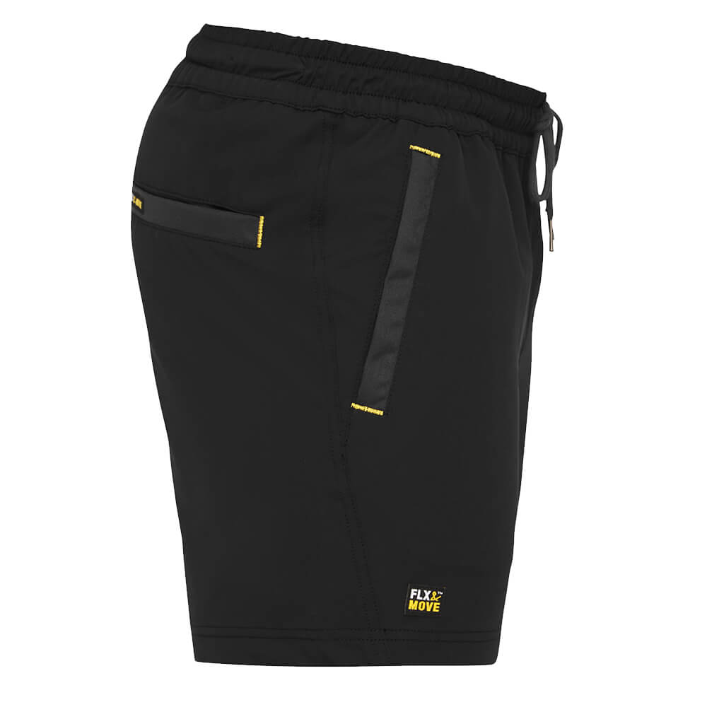 Bisley BSH1331 4-Way Stretch Elastic Waist Shorts Green