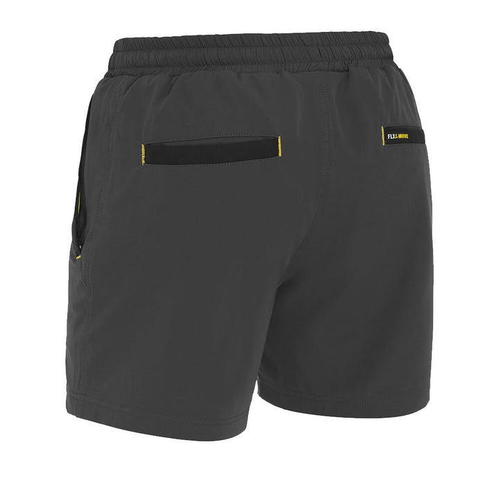 Bisley BSH1331 4-Way Stretch Elastic Waist Shorts Navy