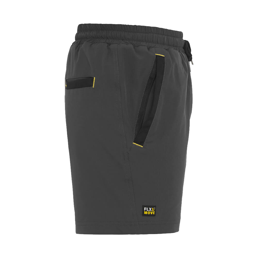 Bisley BSH1331 4-Way Stretch Elastic Waist Shorts Stone