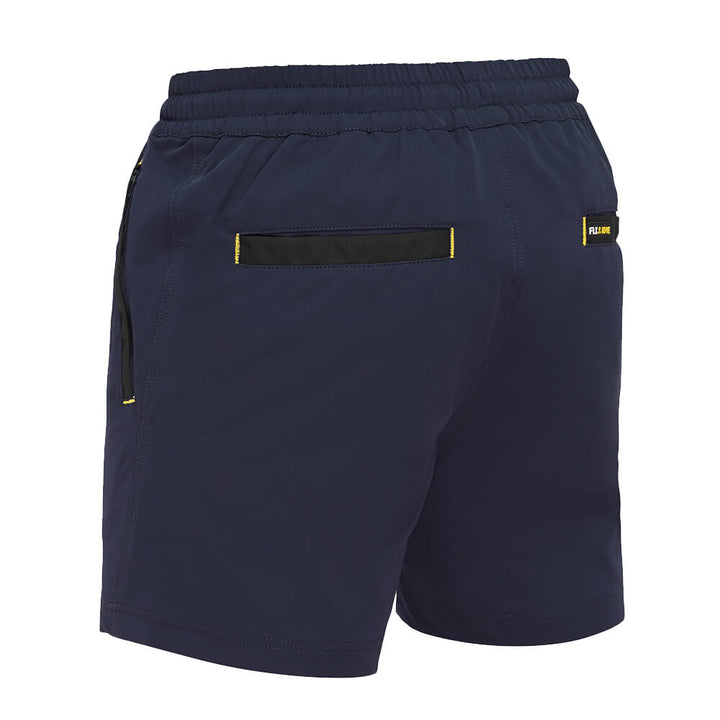 Bisley BSH1331 4-Way Stretch Elastic Waist Shorts Stone