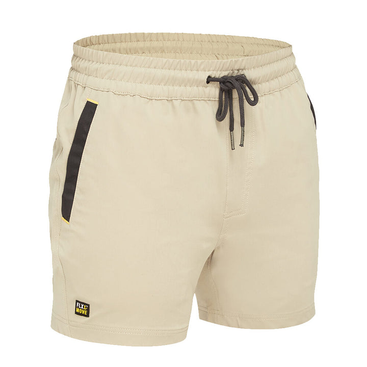 Bisley BSH1331 4-Way Stretch Elastic Waist Shorts