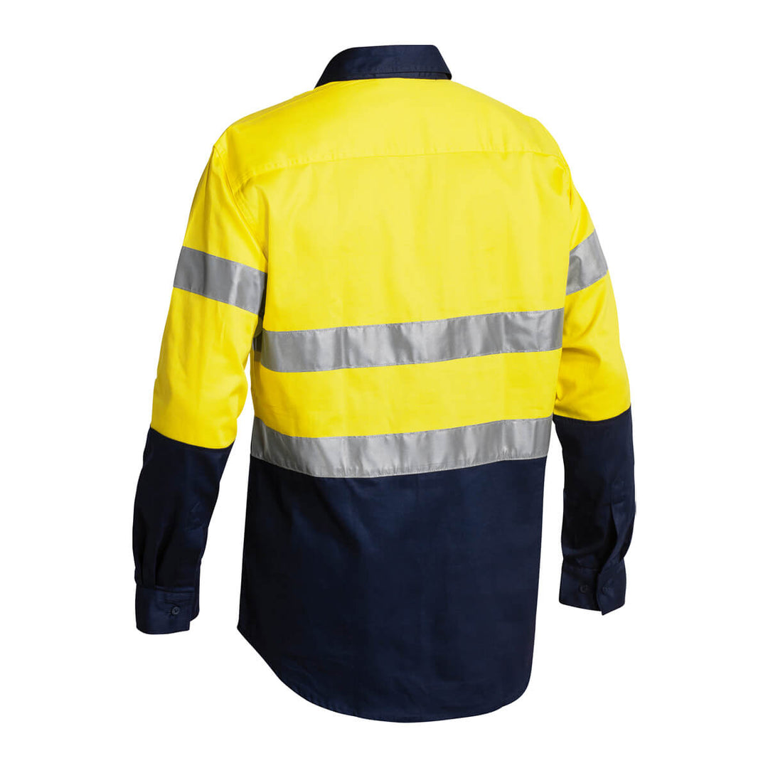 Bisley BTC6456 Yellow Navy – Back View