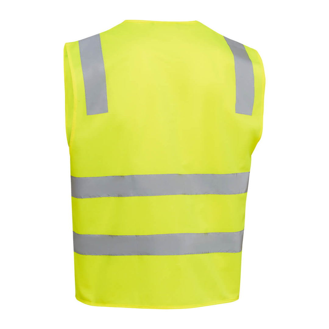Bisley BV0341T Yellow – Back View