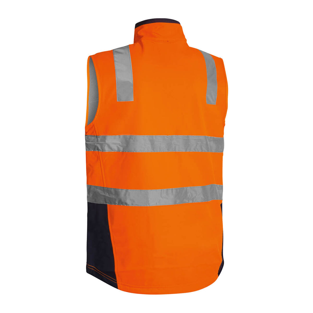Bisley BV0348T Orange Navy – Back View