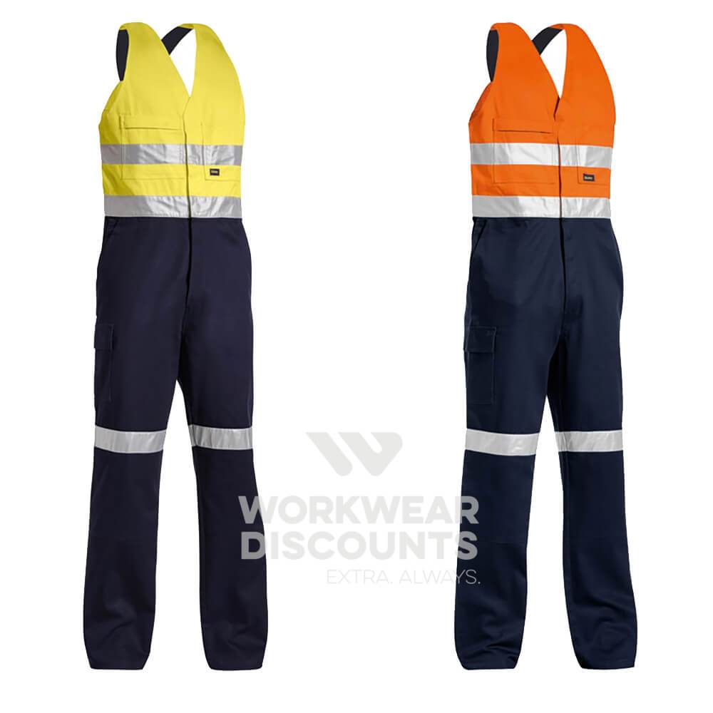 Bisley BAB0359T Hi-Vis Taped Action Back Overall