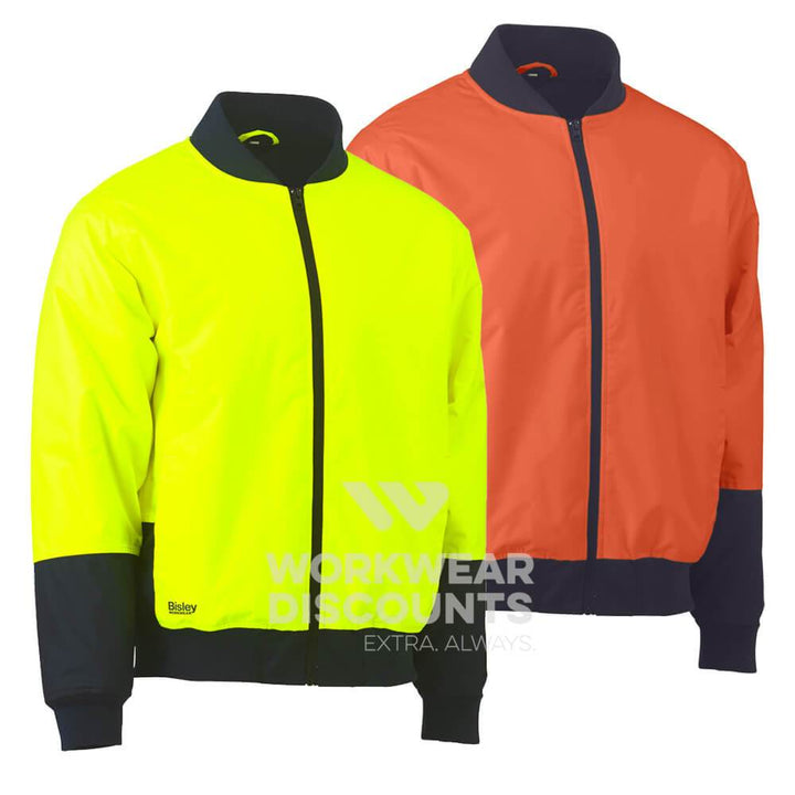 Bisley BJ6730 Hi-Vis Bomber Jacket