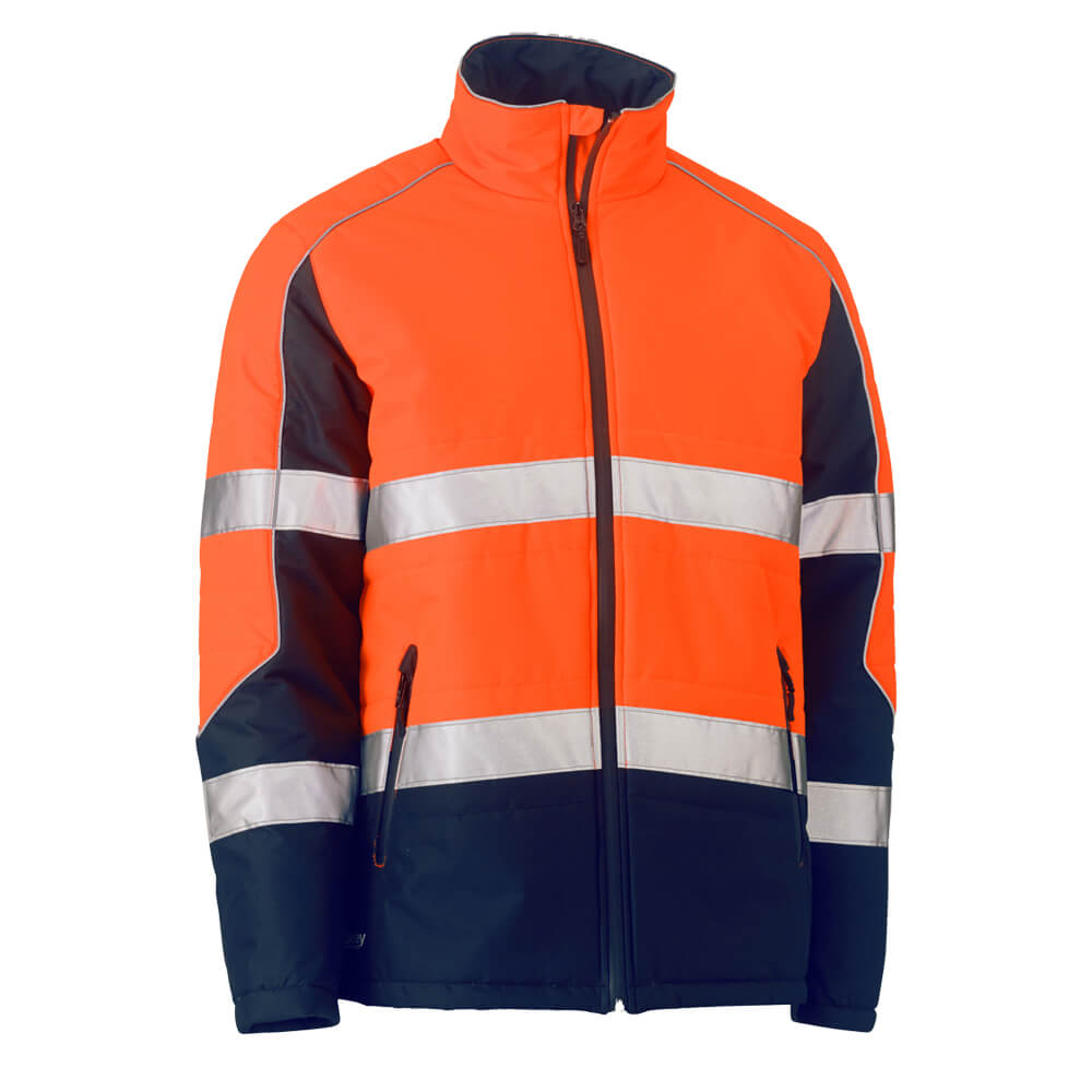 Bisley BJ6829T Hi-Vis Taped Puffer Jacket
