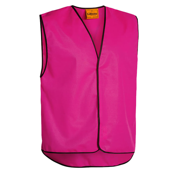Bisley BK0345 Hi-Vis Vest Pink Front