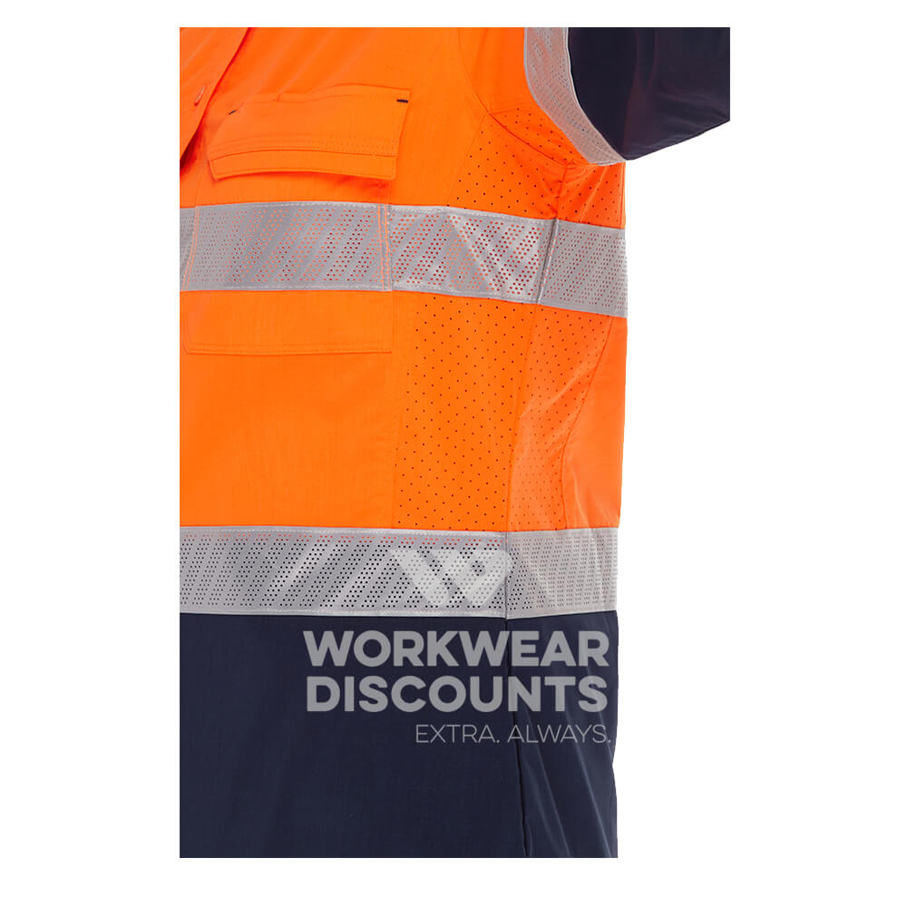 Bisley BL6491T Orange Navy Left Side