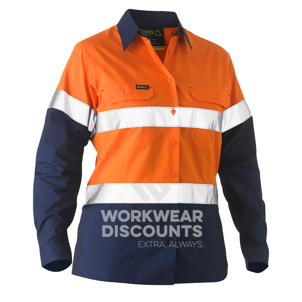 Bisley BL6996T Orange Navy Front