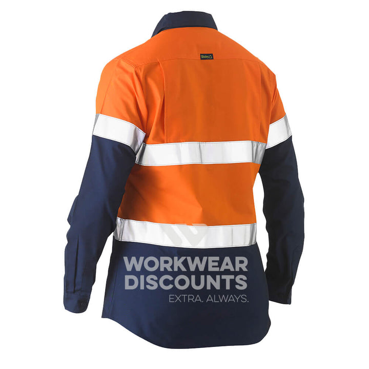 Bisley BL6996T Orange Navy Back