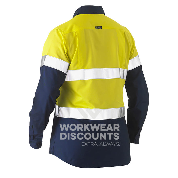 Bisley BL6996T Yellow Navy Back