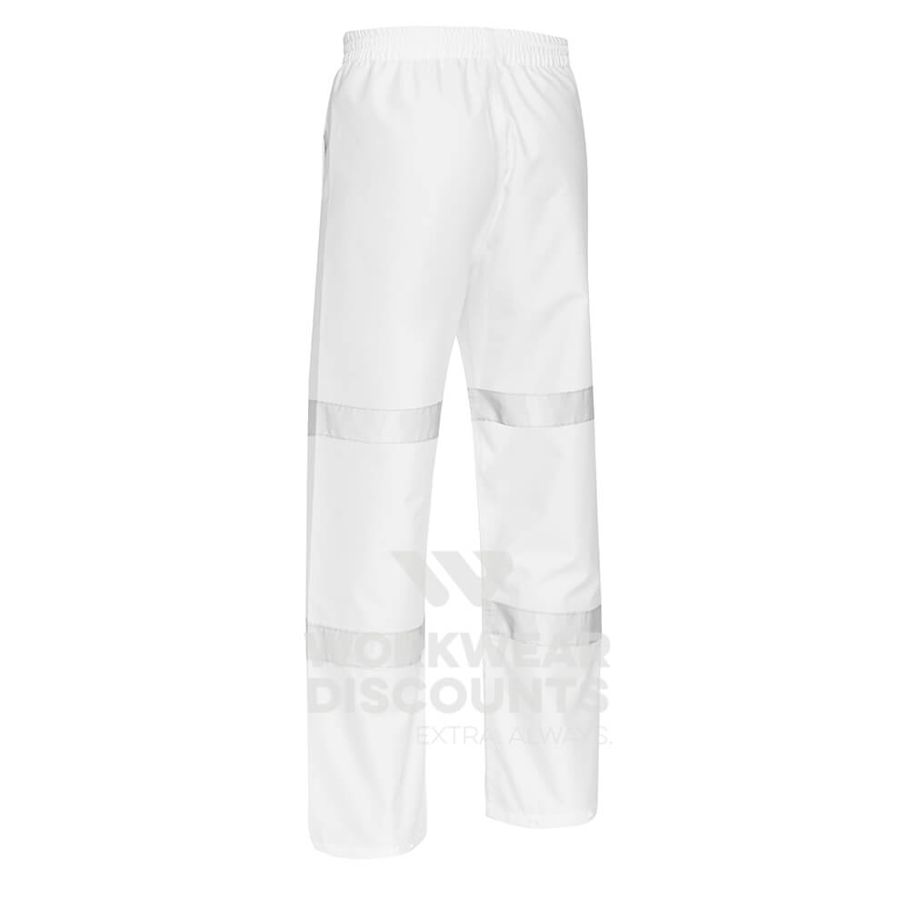 Bisley BP6969T Taped Shell Rain Pant White Back
