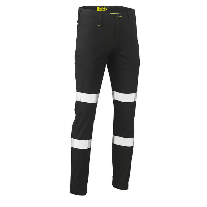 Bisley BPC6008T Biomotion Stretch Cotton Cargo Pants Navy