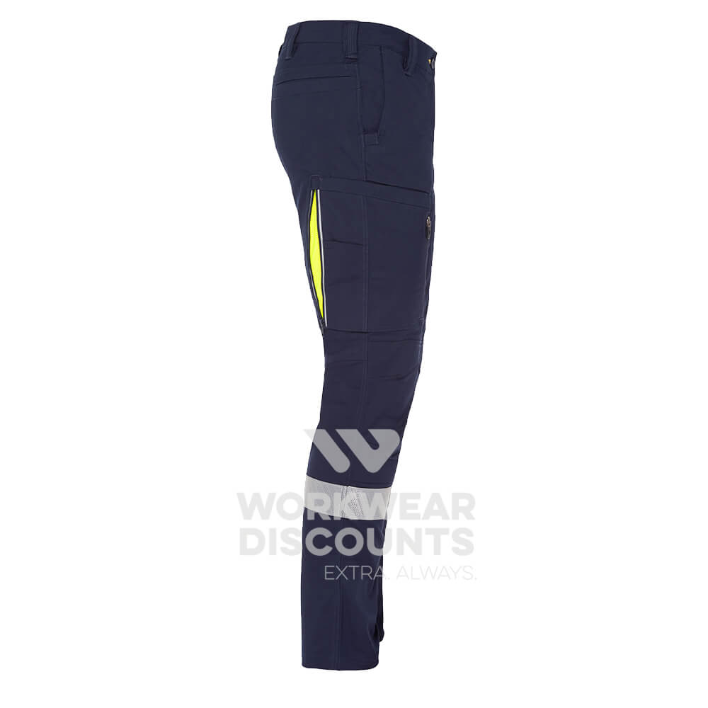 Bisley BPC6150T Navy Yellow Left Side