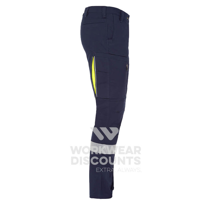 Bisley BPC6150T Navy Yellow Left Side