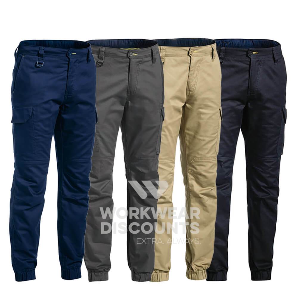 Bisley BPC6476 Engineered Ripstop Stove Pipe Cargo Work Pant