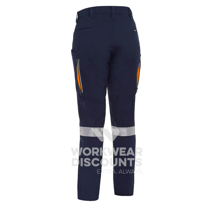 Bisley BPCL6150T Navy Orange Back Open