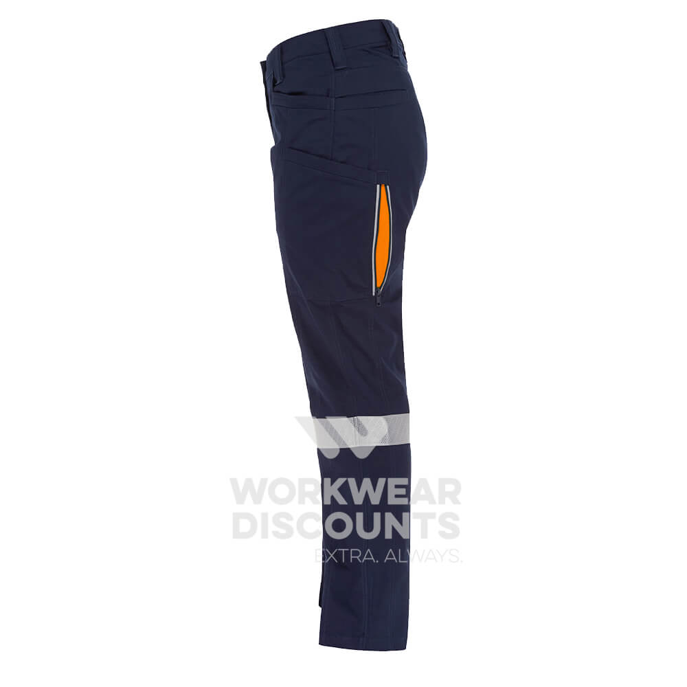 Bisley BPCL6150T Navy Orange Left Side