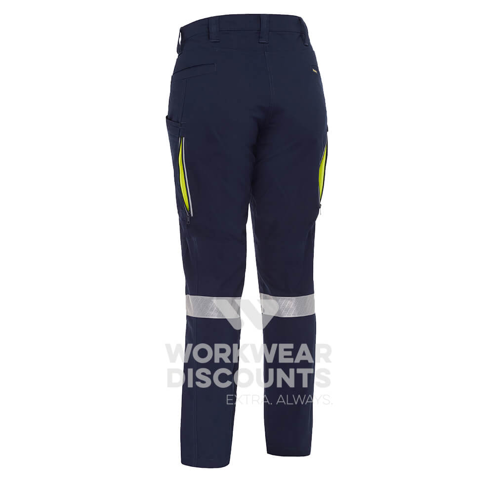 Bisley BPCL6150T Navy Yellow Back Open