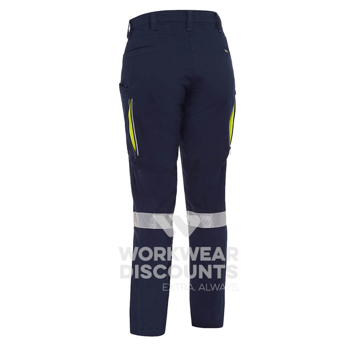 Bisley BPCL6150T Navy Yellow Back Open