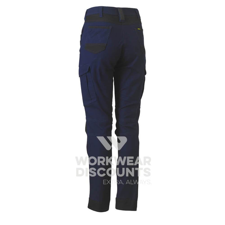 Bisley BPL6044 Womens Flex & Move Cargo Pants Navy Back