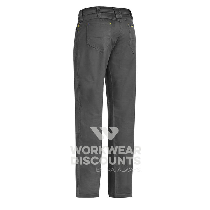 Bisley BPL6474 Ladies Engineered X Airflow Ripstop Cargo Work Pant Charcoal Back