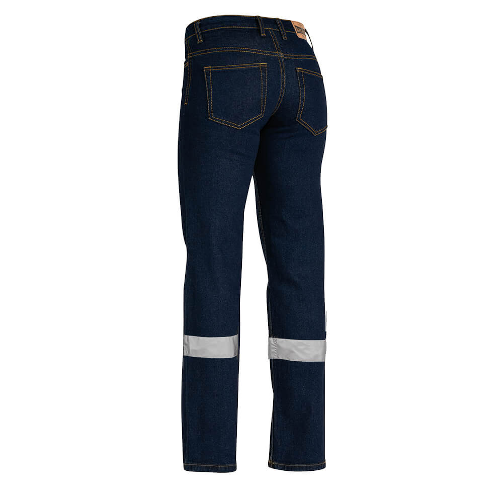 Bisley BPL6712T Ladies Taped Stretch Denim Jeans back