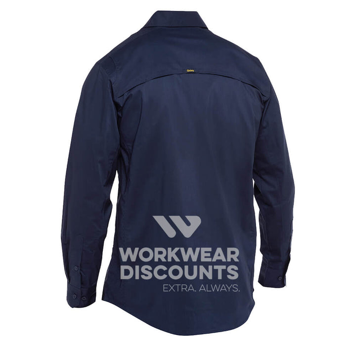 Bisley BS6490 Navy Back