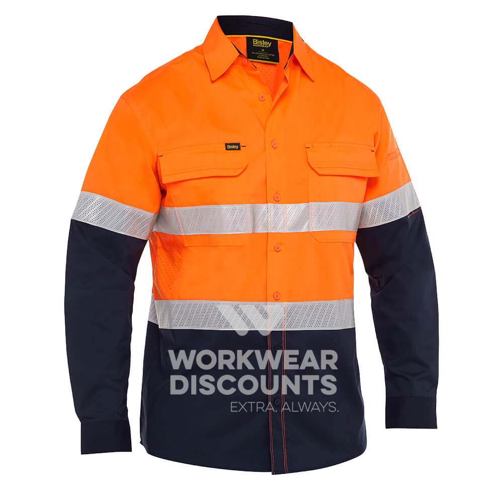 Bisley BS6491T Orange Navy Front