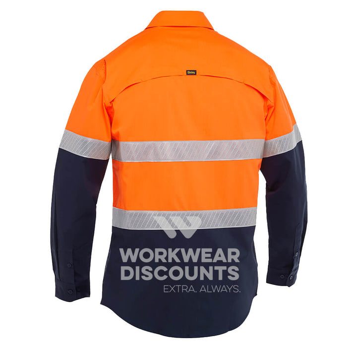 Bisley BS6491T Orange Navy Back