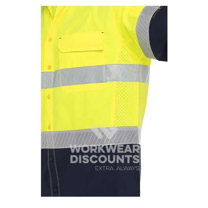 Bisley BS6491T Yellow Navy Left Side