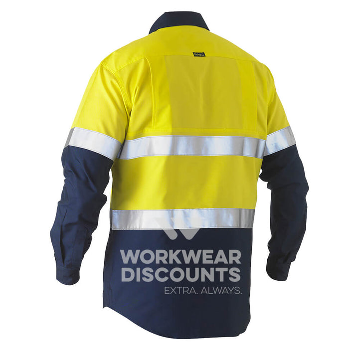 Bisley BS6996T Yellow Navy Back