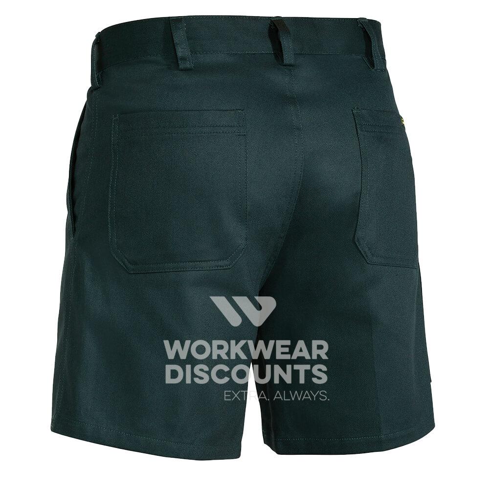 Bisley BSH1007 Cotton Drill Shorts Bottle Back