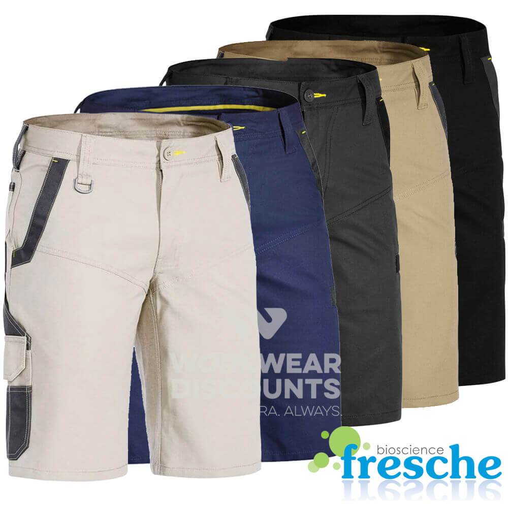 Bisley BSHC1130 Flex and Move Stretch Cargo Shorts