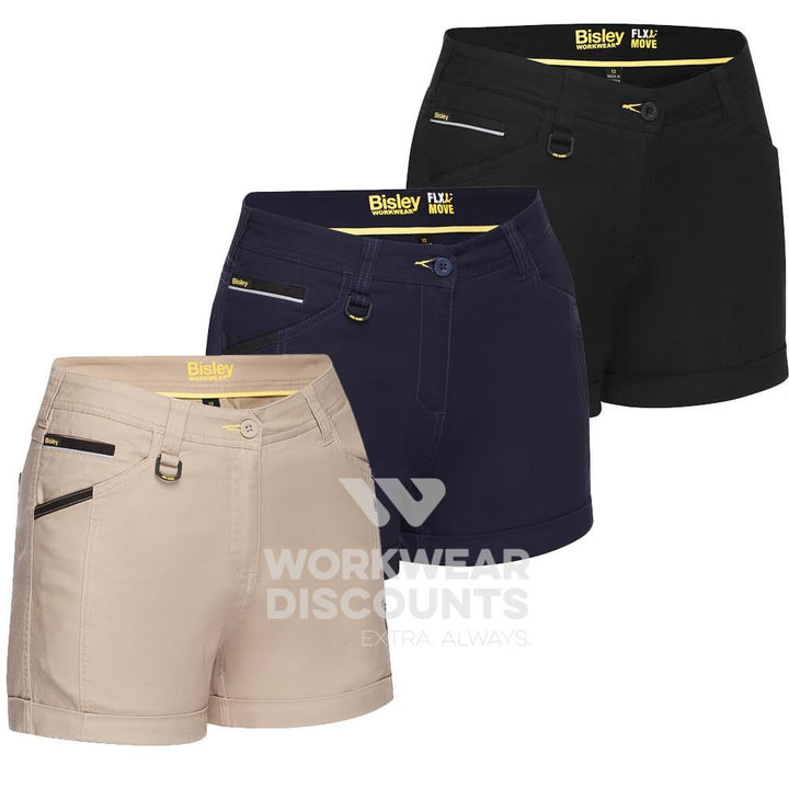 Bisley BSHL1045 Womens Flex & Move Short Shorts