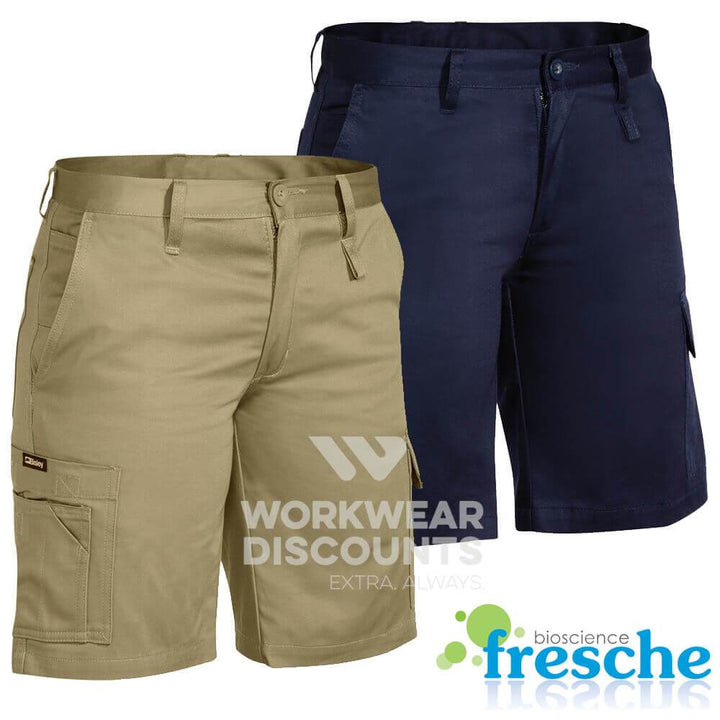 Bisley BSHL1999 Ladies Lightweight Cotton Drill Utility Shorts
