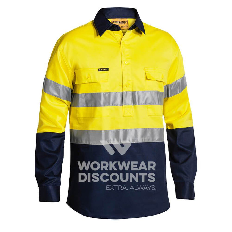 BTC6456 Yellow Navy Front