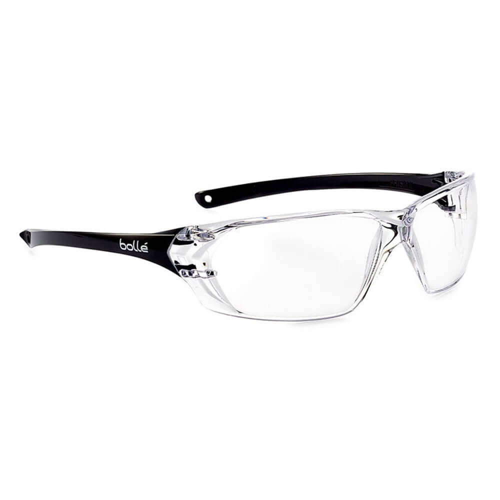 Bollé PRISM Sport Brille – Durchsichtige Sicherheitsbrille Für Radfahren Mit Anti-Fog & Kabel