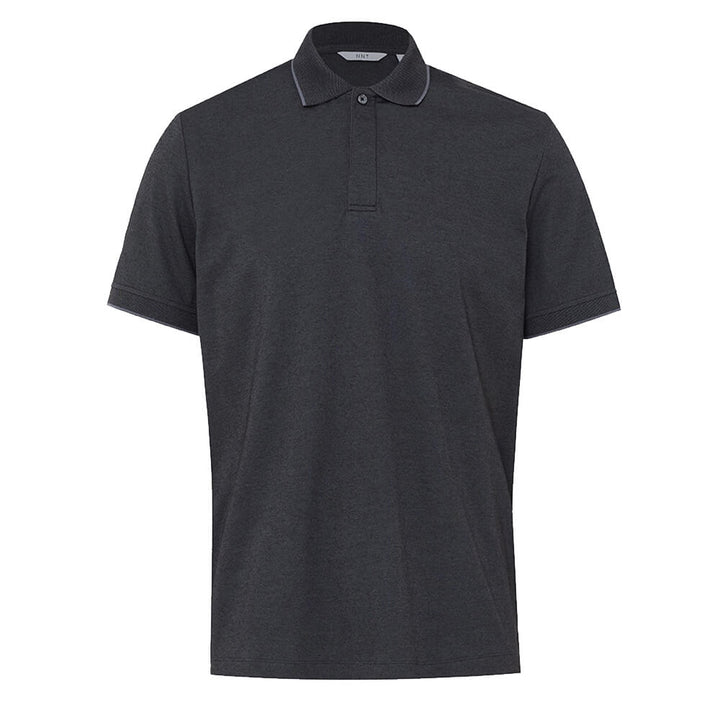 NNT CATJA4 Textured Short Sleeve Polo Blue