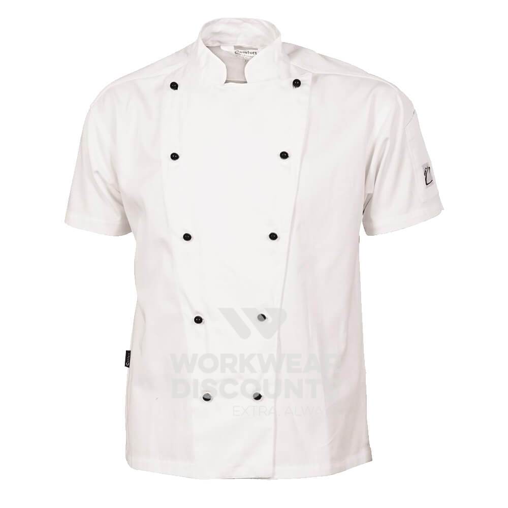 DNC 1101 Traditional Chef's Jacket Short Sleeve