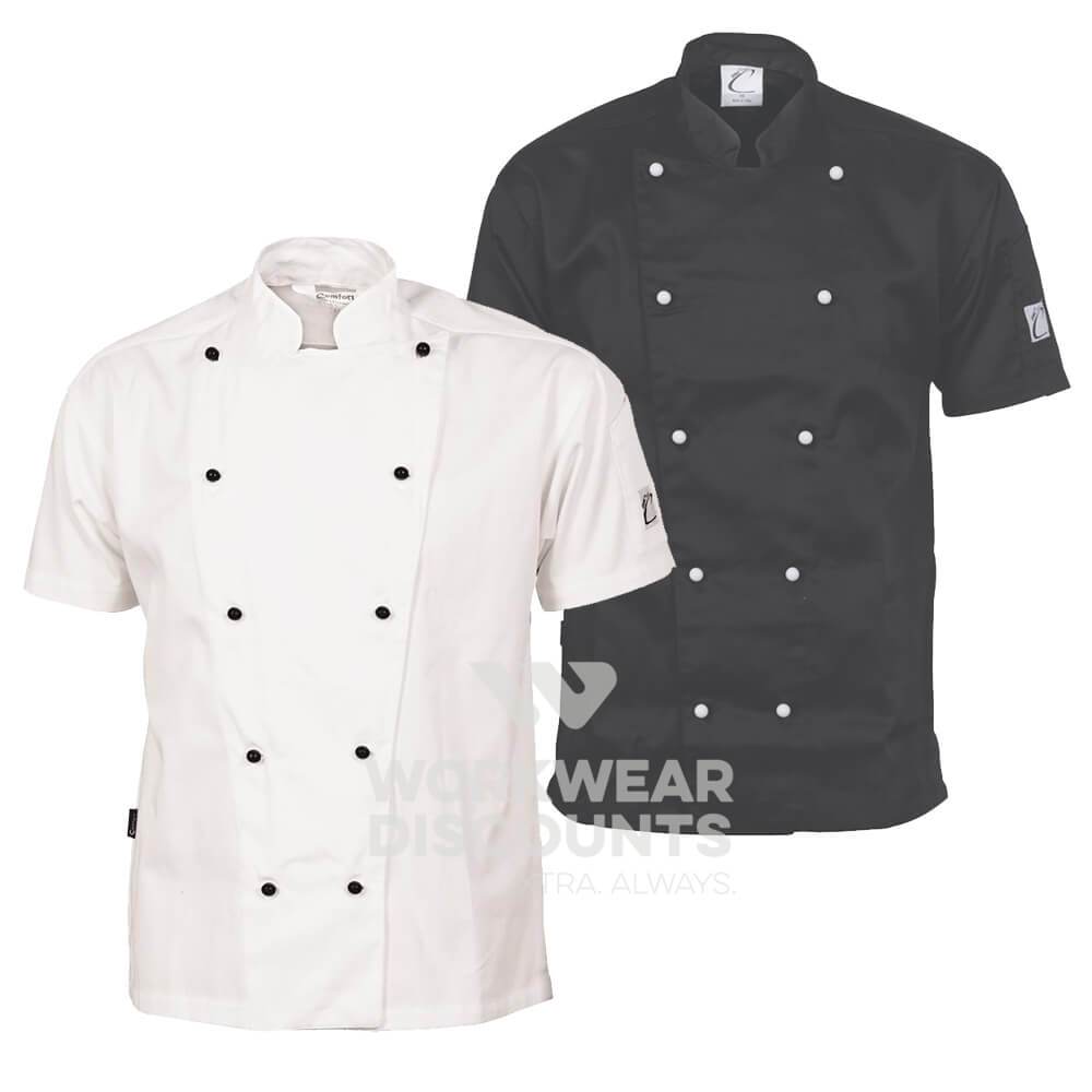 DNC 1101 Traditional Chef's Jacket Short Sleeve