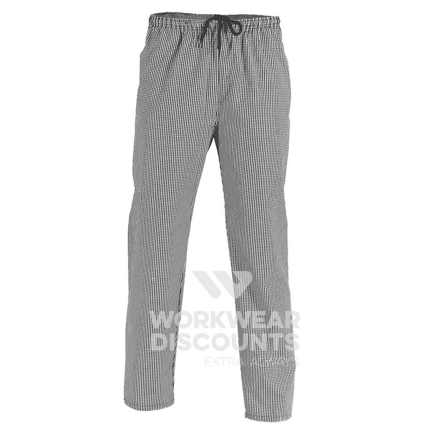 DNC 1501 Chef's Pants Checked
